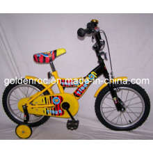 Bicicleta de acero para niños con marco de 16 &quot;(1638T)